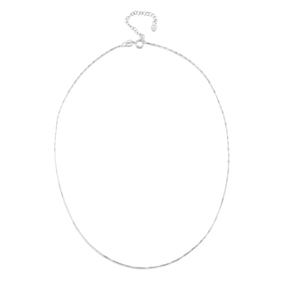 Sterling Silver Teardrop Daisy Pendant Necklace by Shrieking Violet®