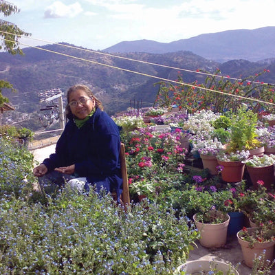 Four-Leaf Clover and Forget-Me-Not Cufflinks in Sterling Silver | Shrieking Violet®